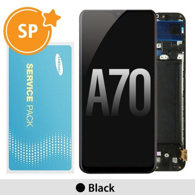 Samsung Galaxy A70 A705F OLED Screen Replacement Digitizer GH82-19747A/19787A (Service Pack)-Black Samsung Galaxy A70 A705F OLED Screen Replacement Digitizer GH82-19747A/19787A (Service Pack)-Black